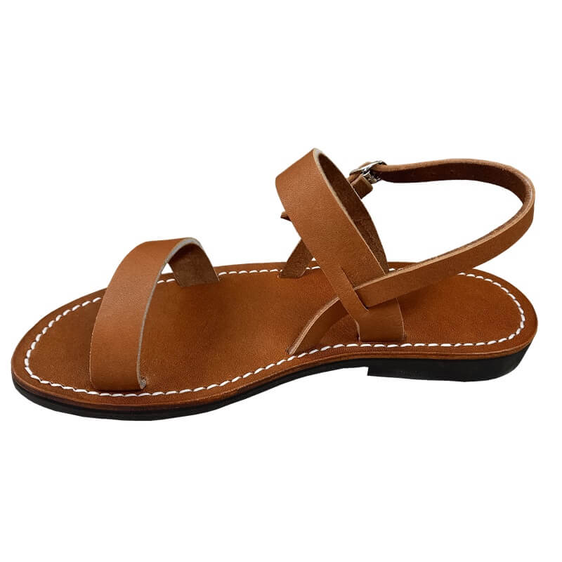 Sandales monastiques femme en cuir