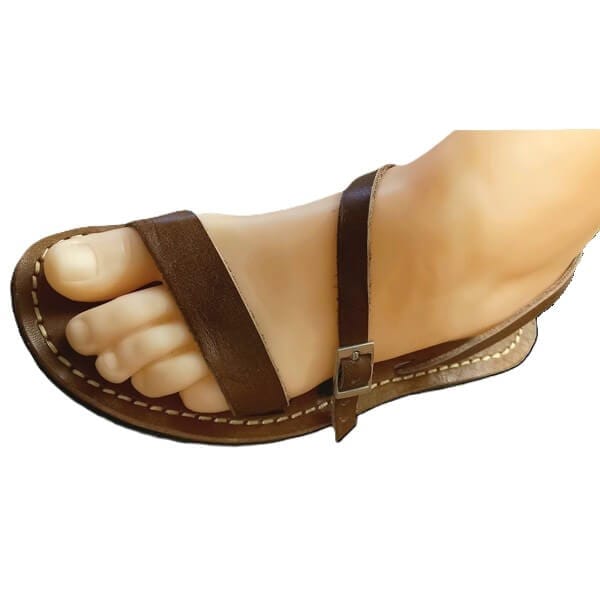 Sandales femme artisanales en cuir