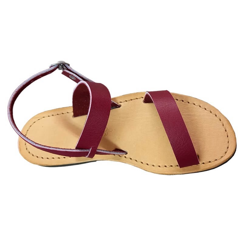 Sandales monastiques femme en cuir